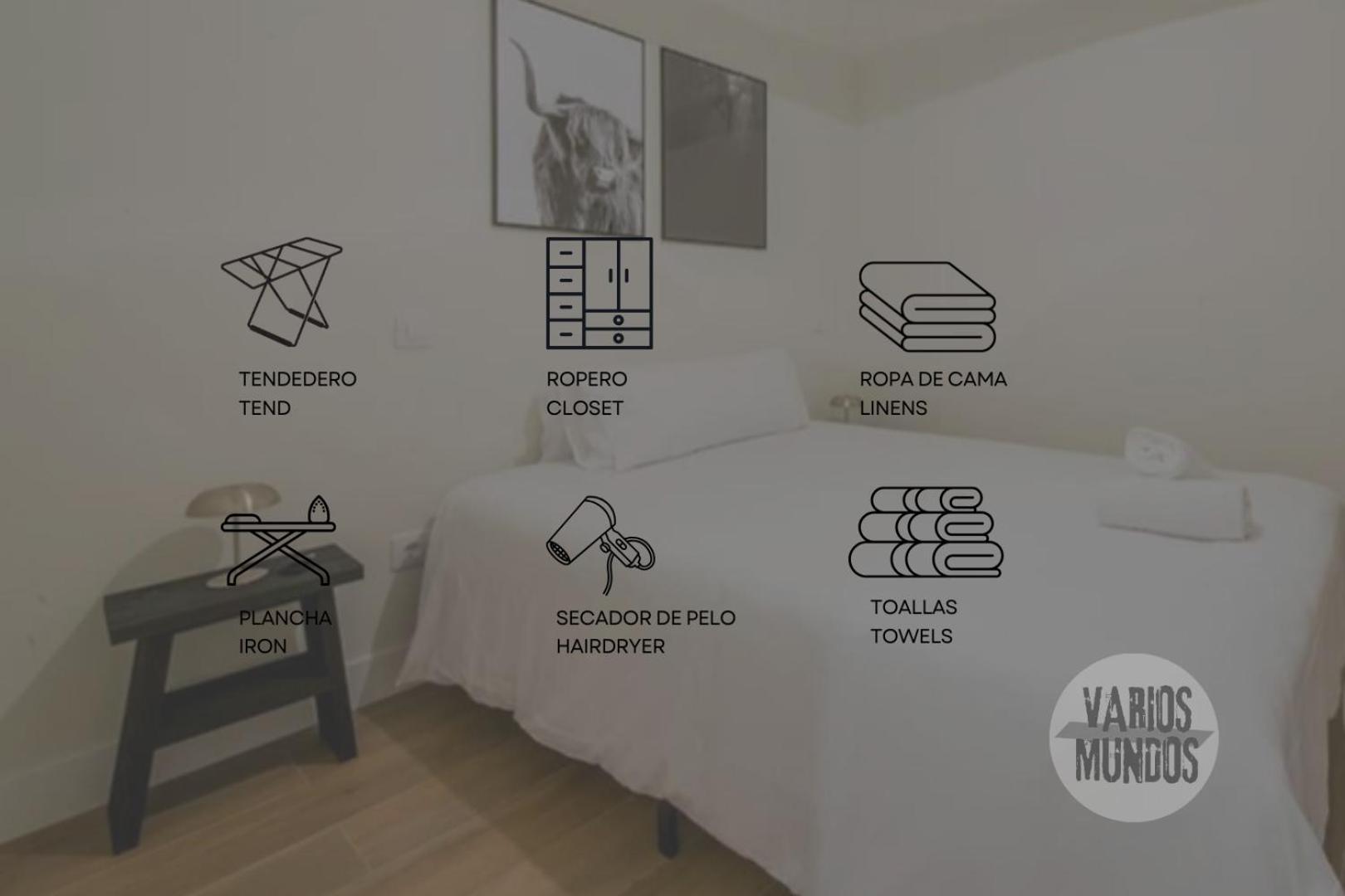 Cozy Y Centrico Apt Para 6Pax En Plaza Del Carmen E2 Madrid Exteriér fotografie
